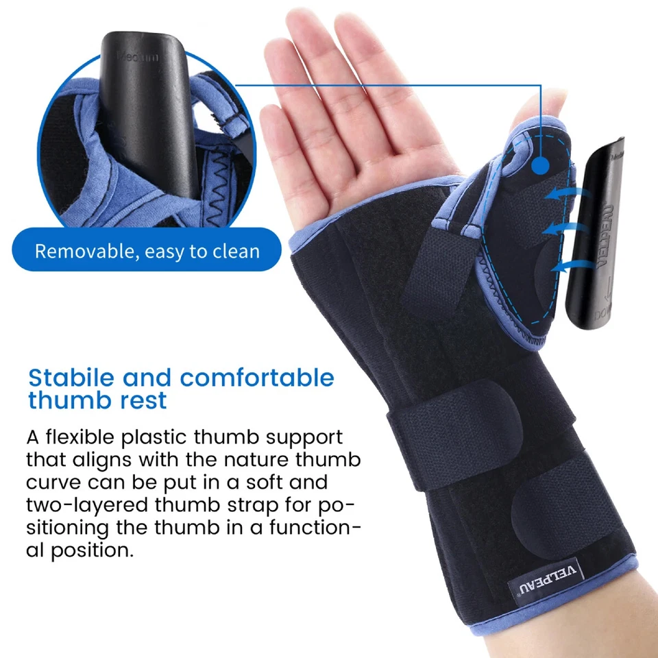 Wrist Splint Medical for Carpal Tunnel Pain, Wrist Brace with Thumb Support US - Image 3 of 4