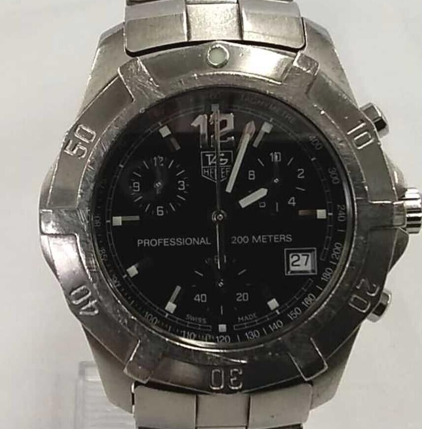 TAG Heuer Professional CN1110 Mens Black Dial Watch