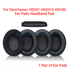 Replacement Ear Pads Headband Pad for Sennheiser HD201 HD201S HD180 Headphone