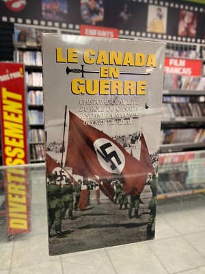 Le Canada en Guerre (Second Guerre Mondiale) - VHS - Brand New FRANÇAIS RARE