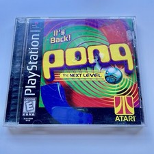 Pong The Next Level Playstation PS1 PREOWNED COMPLETE CIB