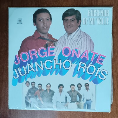 Jorge Oñate - Juancho Rois    Ruiseñor De Mi Valle [1981] Vinyl LP CBS Colombia