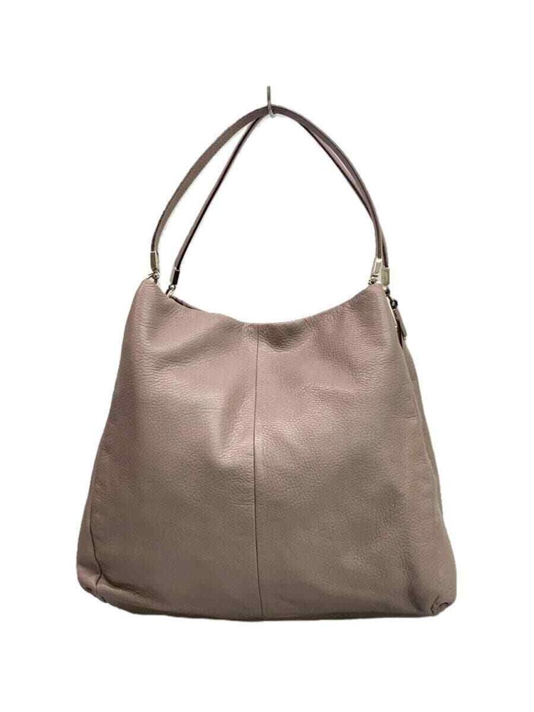 COACH Leather Hobo_Madison_Grey Leather PUP