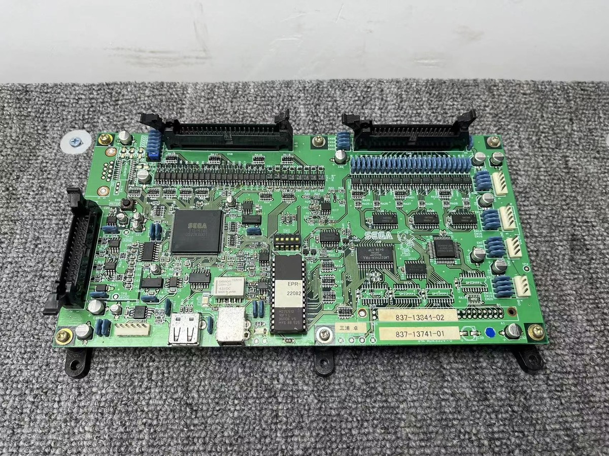 Used Sega JVS Type 2 837-13841-02 Arcade Game IO Board PCB Tested