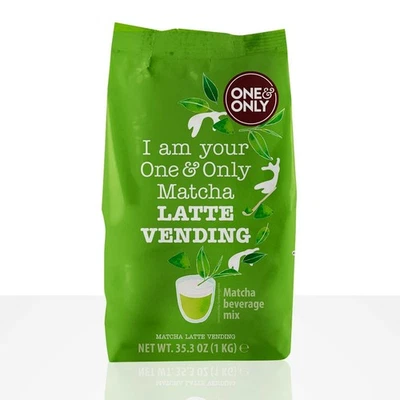 ONE & ONLY One&Only Matcha Latte Vending 1kg Instantpulver, Grüner Tee