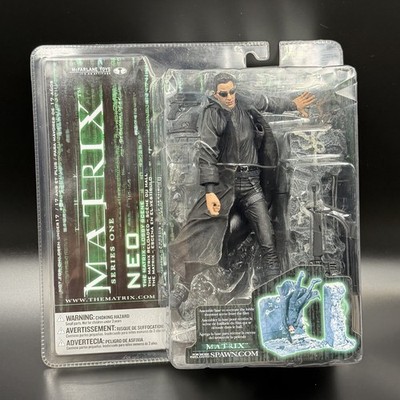 The Matrix Series One Neo Lobby Scene MacFarlane Toys Actionfigur SEALED 2003