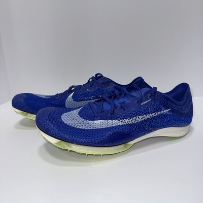 Nike Air Zoom Victory Racer Blue Track Spikes CD4385-400 Size US 13 UK 12