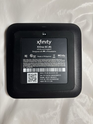 Xfinity XiOne-SC(B) Streaming Device TV Box No Power Cord