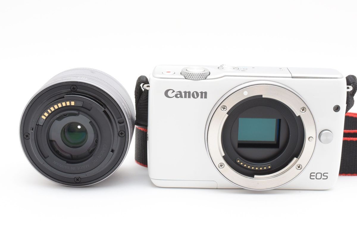 Canon EOS M10 ホワイト 15-45mmレンズキット Amazon | Canon ミラーレス一眼カメラ EOS M10 ダブルズームキット