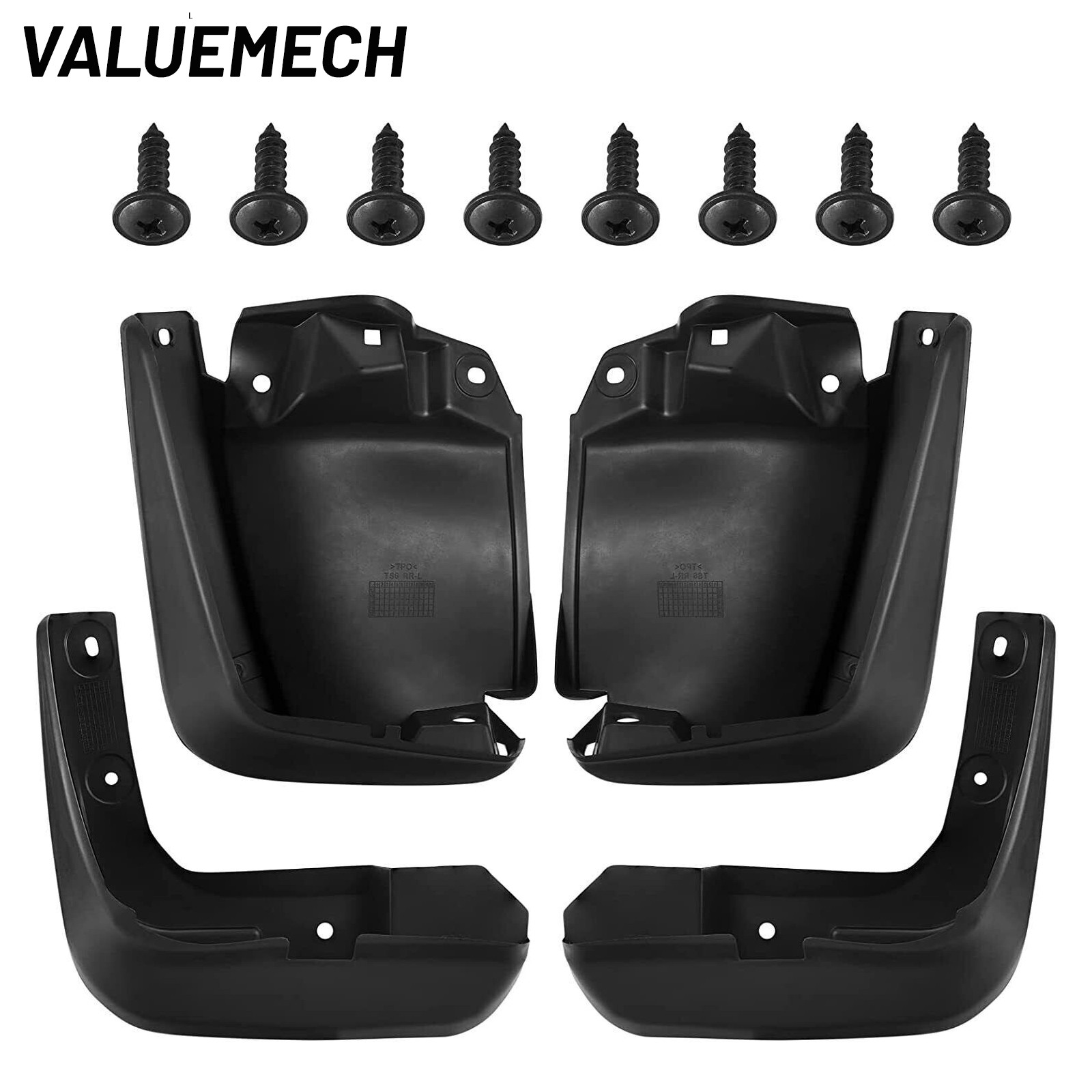 Mud Flaps Splash Guards for Honda Civic 2012 2013-2015 Sedan 1.8l ValueMech