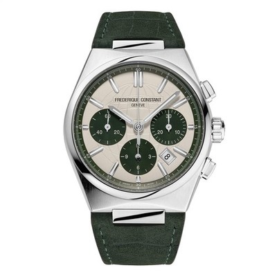 Armbanduhr Frederique Constant Herr Highlife Chronograph in Stahl FC-391SGR4NH6
