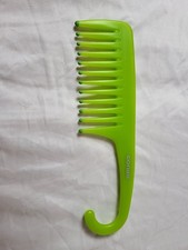 Conair Shower Comb Wide Tooth Styling Tool Detangler Swim Wet Hair w/Hanger NEW