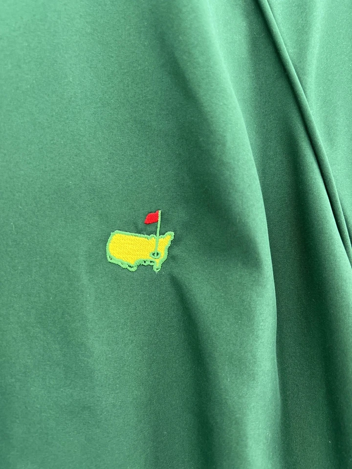 Masters Pullover Mens Large Green Augusta National Golf Shop Windbreaker Jacket - Image 3 of 4