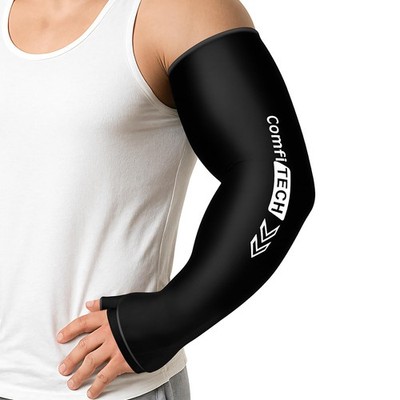 ComfiTECH Wrist and Arm Ice Pack Wrap for Athletes, Targeted Large, Black