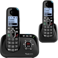 Amplicomms BigTel 1582 Cordless Big Button Phone  Elderly with Answer Machine