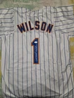MLB Autographed Custom Jersey NY Mets Mookie Wilson JSA Certified