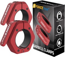 Barbell Clips Pair , Barbell Clamps, Quick Release Olympic Barbell Clamps with