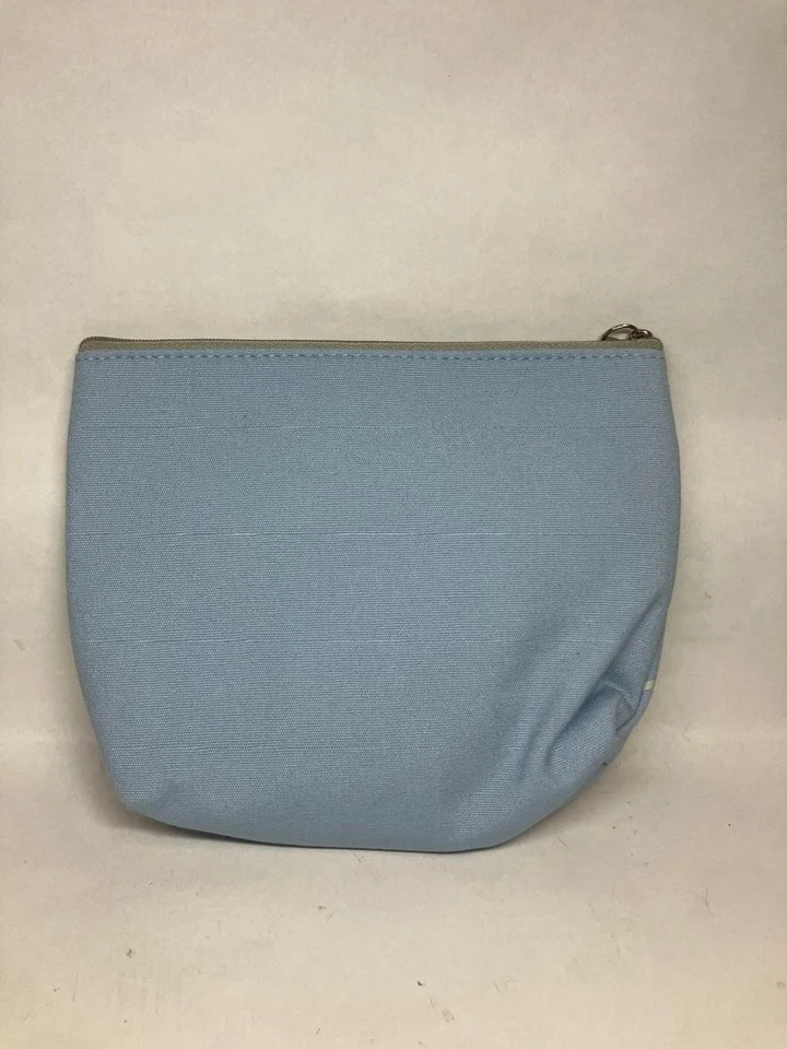 ANA Flight Collab Elegante Elegante Bolsa de Cosméticos de Maquillaje de Viaje Simple Azul Cielo Foto 2 de 4