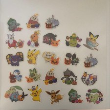 Pokemon Sticker Set 23pcs Halloween Seasonal Characters, 14
