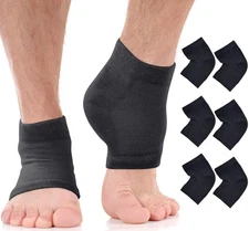 Moisturizing Socks for Men | Cracked Heel Treatment with Aloe Vera | Moisturi...