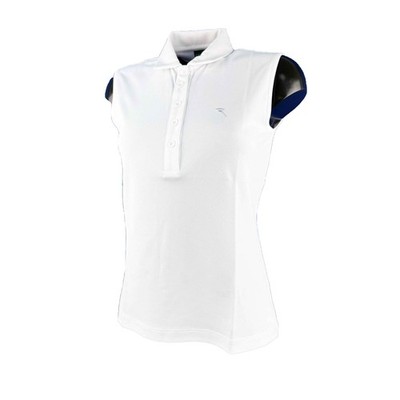 Chervo Golf Damen Top Poloshirt Appens DRY MATIC weiß 100 neu