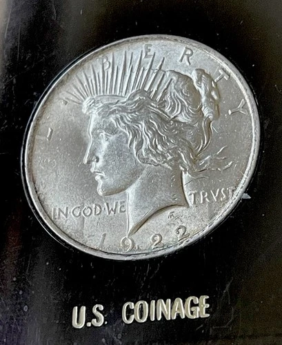 1922 US Peace Dollar 1$ Silver Coin