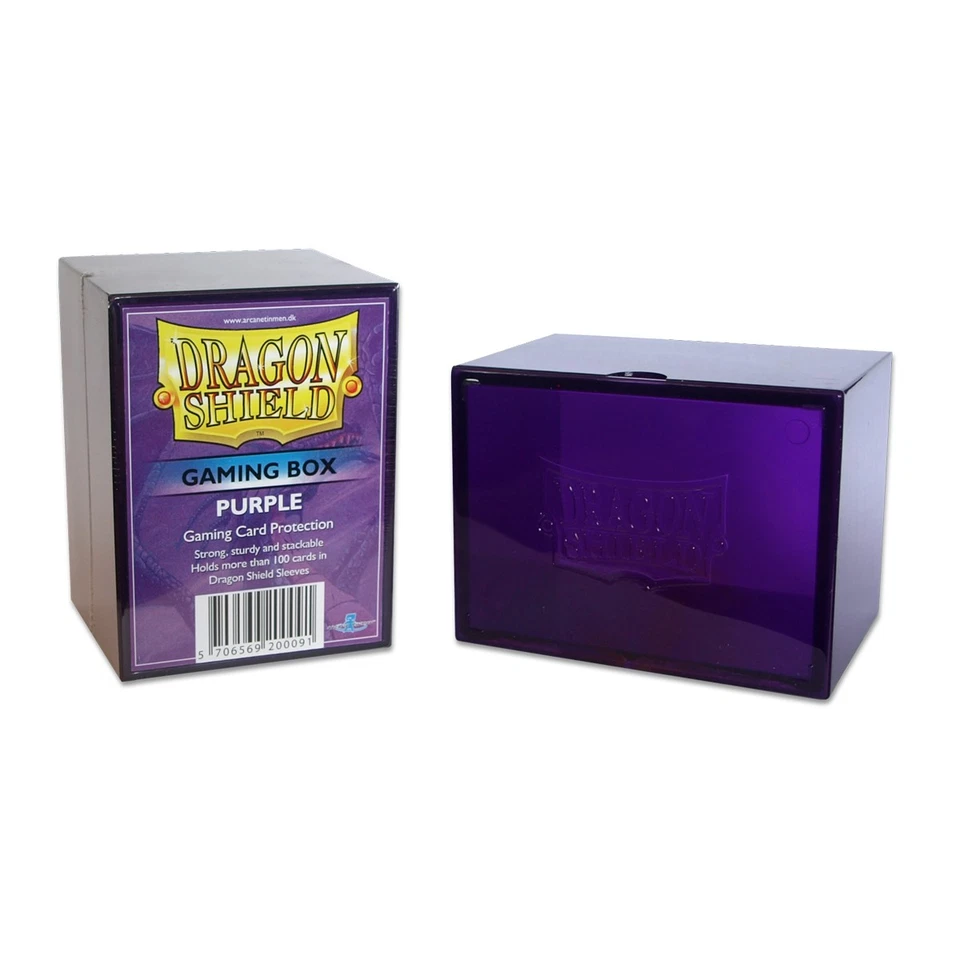 ARCANE TINMEN APS Dragon Shield Strongbox - Purple 100 - Deckbox von Arkane Tinmen