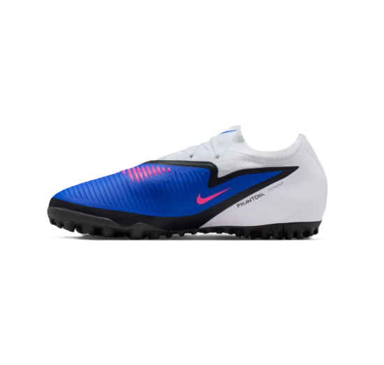 Nike Men's Phantom 6 Low Pro Turf Football Shoe Blue/White/Pink