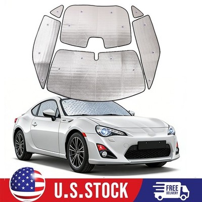 Side Window Sunshade UV Block For Tayota 86 Subaru BRZ 2012-2021 Scion FR-S 6PCS