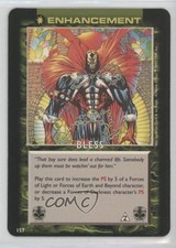 1995 Spawn - Power Cardz Trading Card Game Bless #157