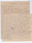 CIVIL WAR LETTER - 17th MA Infantry - Describes BATTLE of GOLDSBORO, Historic !