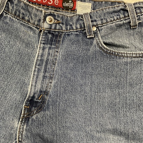Vintage 90s Levi’s Silver Tab “Loose” Medium Wash Jeans Size 34x34 Made in USA by Levi's, Size M, $49.99 - Photo 11