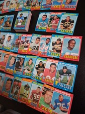 1971 Topps Football Lot - 93 Different Cards - Jim Mitchell and Gene Hickerson