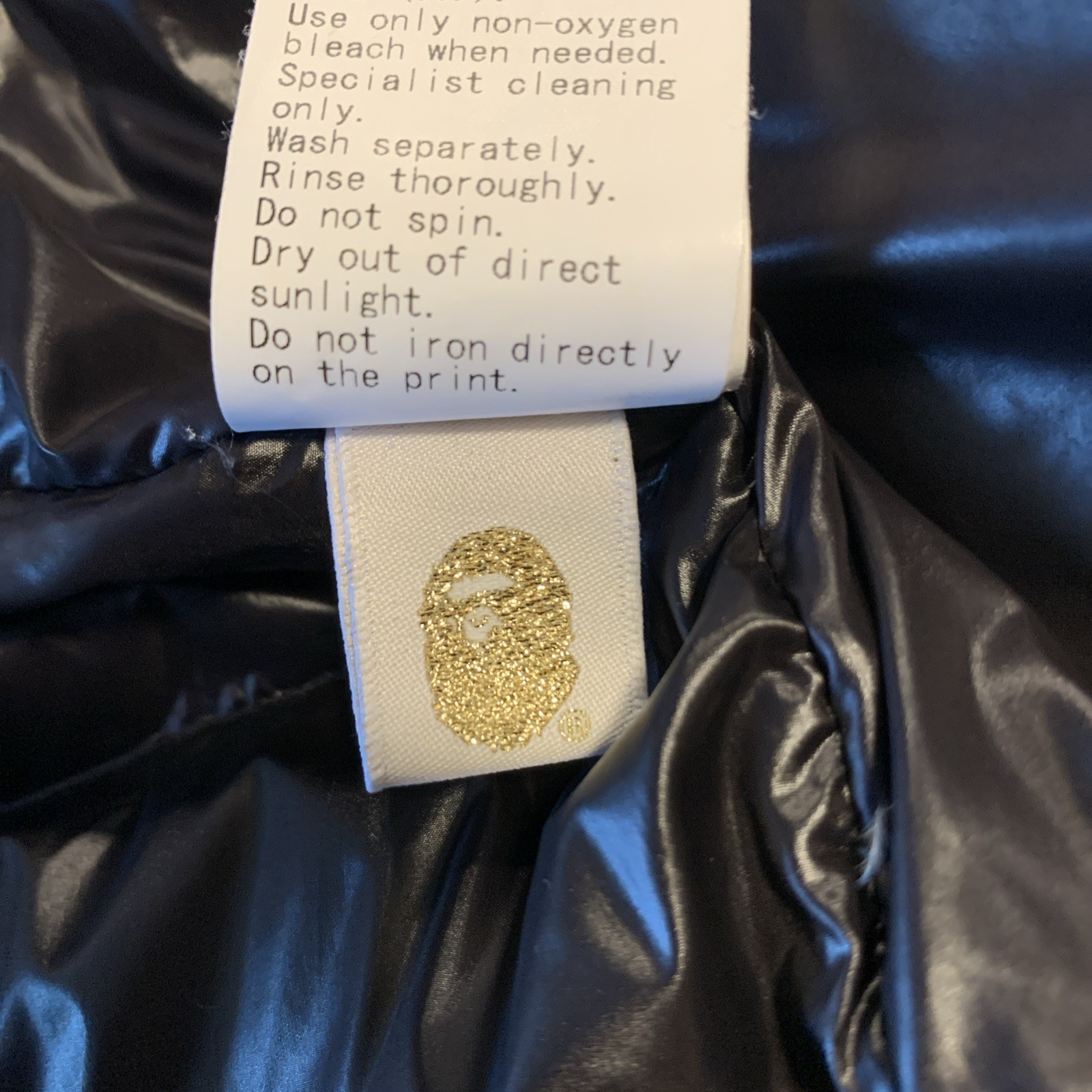 A BATHING APE Down Jacket large - image 10