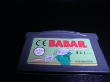 Thumbnail of ebay&reg; auction 287573586068 | GameBoy Advance gba - Babar to the Rescue - Cart