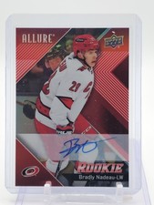 BRADLY NADEAU 2024-25 UD ALLURE RED RAINBOW ROOKIE AUTO #138 Q6786