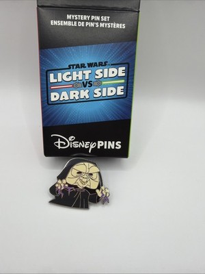 Disney Parks Emperor Palpatine Light Side vs. Dark Side Mystery Star Wars Pin