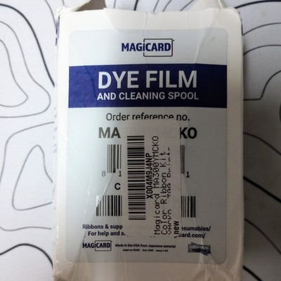 Magicard Dye Film And Cleaning Spool Ink (MA300YMCKO) For Magicard Printers