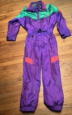 Vintage Nevica Ski Suit One piece Snowsuit Sn...