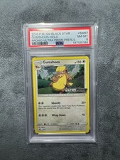Gumshoos SM97 - Black Star Promo Prerelease - Sun & Moon Promos PSA 8 on eBay