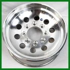 Aluminum Trailer Rim 17.5" Mod Wheel 8 Lug on 6.5 Heavy Duty 6,050 LB
