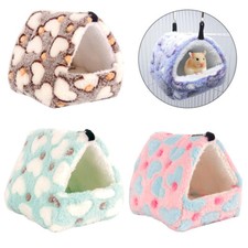 Bird Cage Parrot Nest Cave House Warm Winter Hammock Bed Hamster Tent Small Pet