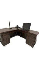 Beautiful Whalen Executive Computer Desk SOLID WOOD