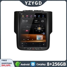 For Dodge Ram 1500 2013-2018 Android Stereo Receiver Screen Car Radio Carplay
