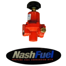 492HP-02 Kosan 1/4 X 1/4 FPT 3-35 lb regulator with handwheel 20 PSI setting