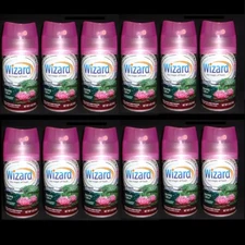 12 Wizard Automatic Spray Refills Morning Mist 5 oz (See Note)