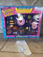 TYCO Kitchen Littles Barbeque Feast Set 1995; Brand New in Box With OG receipt