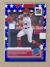 2022 Donruss Base Rated Rookies Independence Day #41 Brandon Marsh