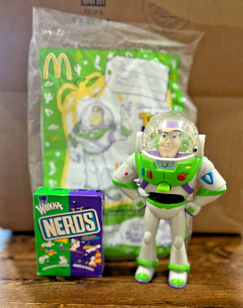 Disney Pixar Toy Story 2 BUZZ LIGHTYEAR Candy Dispenser W/Nerds | eBay
