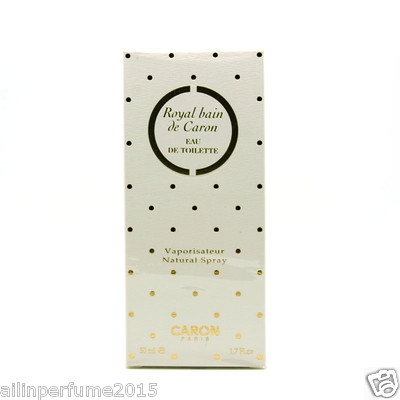Royal Bain De Caron 1.7oz (50ml) Eau De Toilette Spray for Women Rare/Vintage